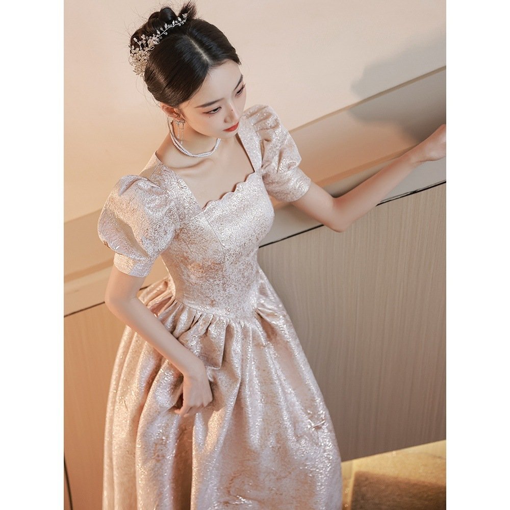 Women Evening Dresses Women Champagne - Image 5