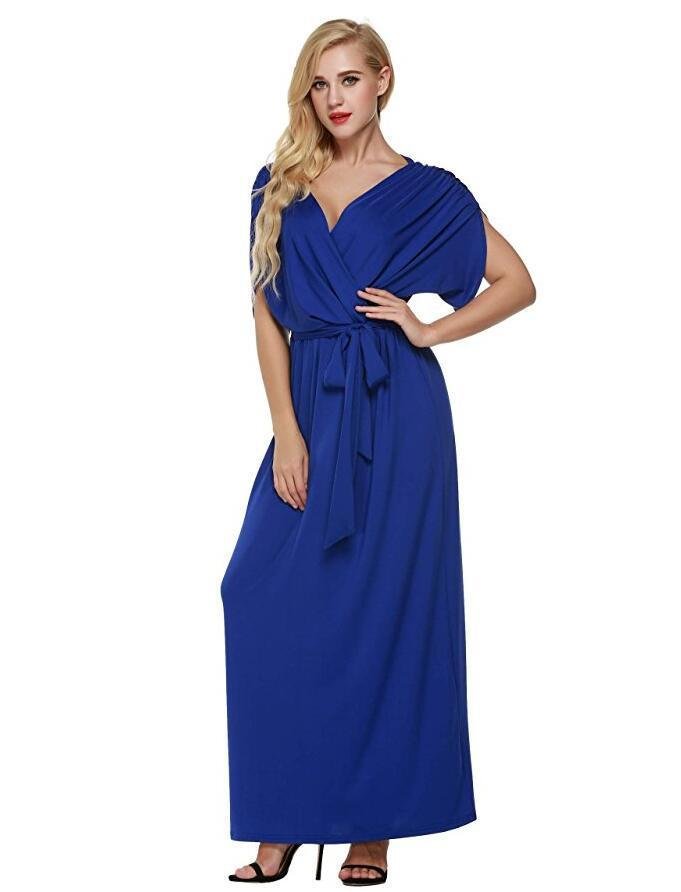 Big Size Elegant Women Long Dresses - Image 2