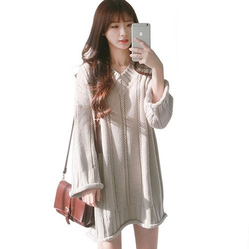 Sweater dress, dress, sweater, women - Image 5
