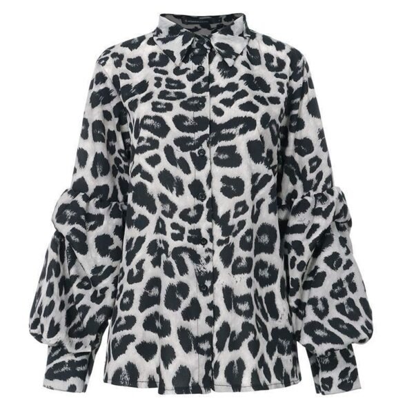 Women Sexy Leopard Print  Tops - Image 6