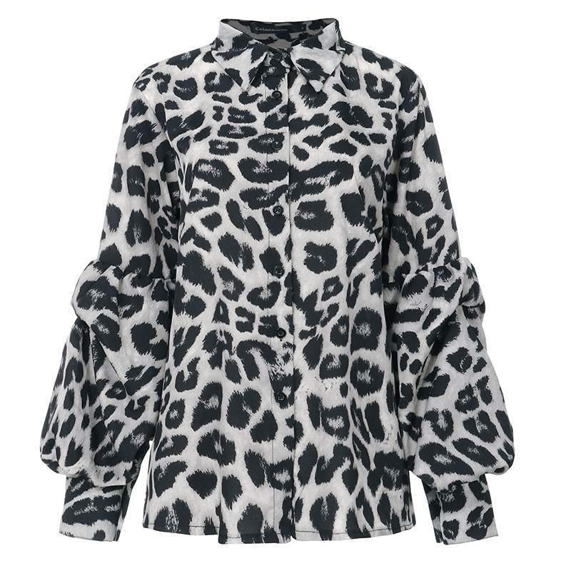 Women Sexy Leopard Print  Tops - Image 6