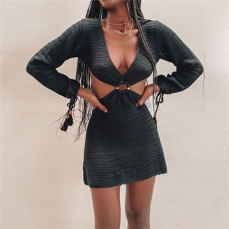 Dresses For Women Lace Solid Plus Size Large Cotton - Image 3