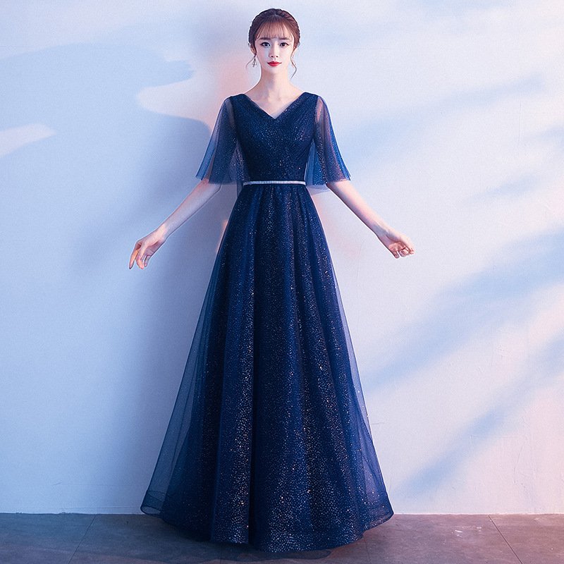 Costumes Evening Dress Dresses Host Costume  Long Skirt Dress Women - Image 3