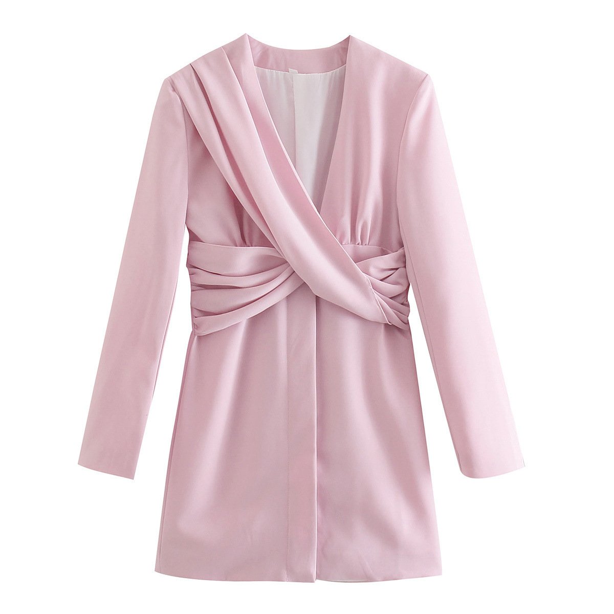 Casual V Neck Dresses Women Fashion Dress - Image 2