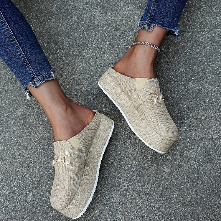 Fashion Women Thick Bottom Flats - Image 2