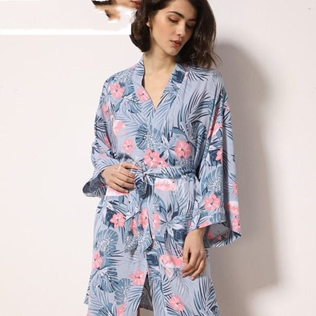 New Sleepwear Thin Cotton-silk suit - Image 6