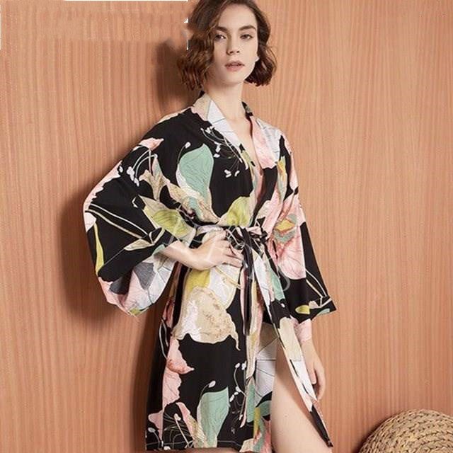 New Sleepwear Thin Cotton-silk suit - Image 2