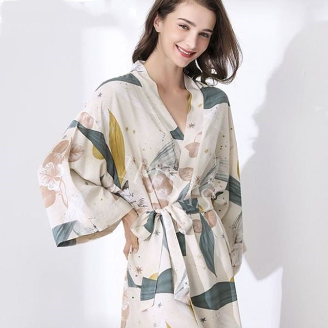 New Sleepwear Thin Cotton-silk suit - Image 3