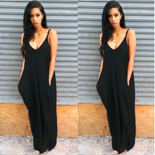 Women Summer Dress Casual Long Dresses Plus Size - Image 4