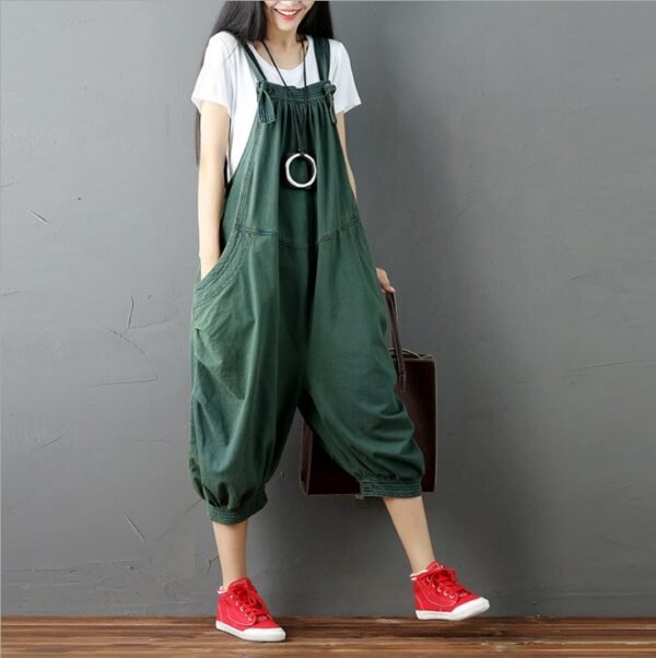 Women Casual Drop Crotch Jumpsuits