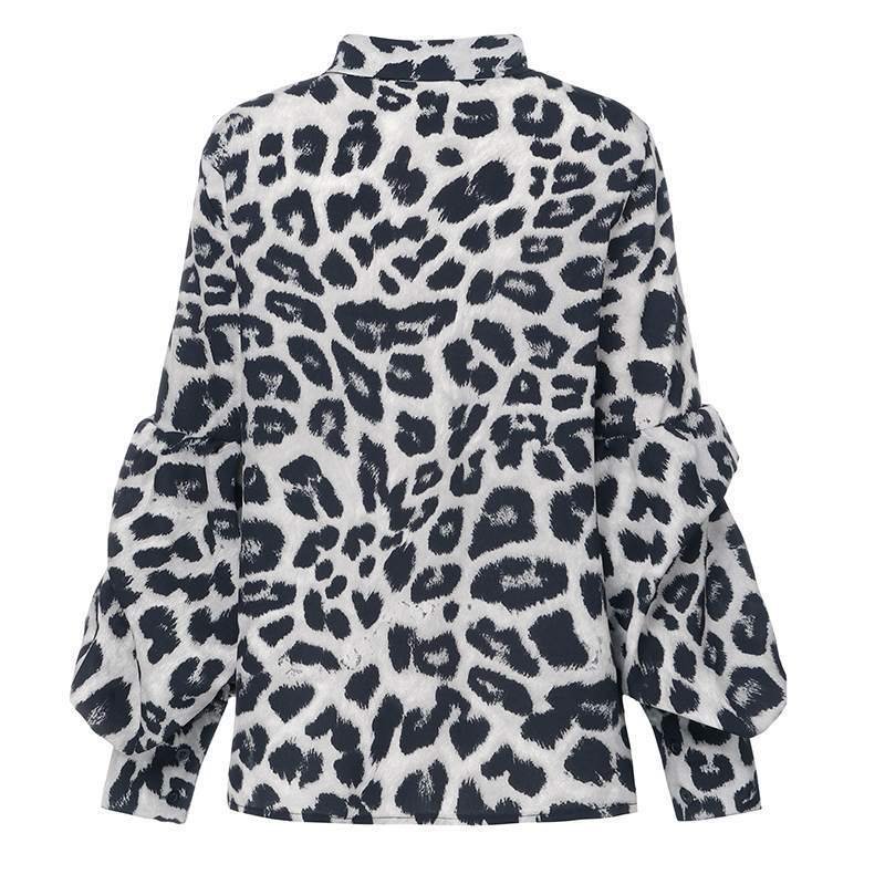Women Sexy Leopard Print  Tops - Image 9