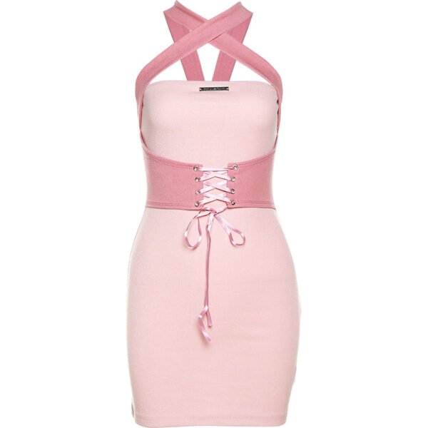 Dresses For Women Show Thin Waist Tie - Image 5
