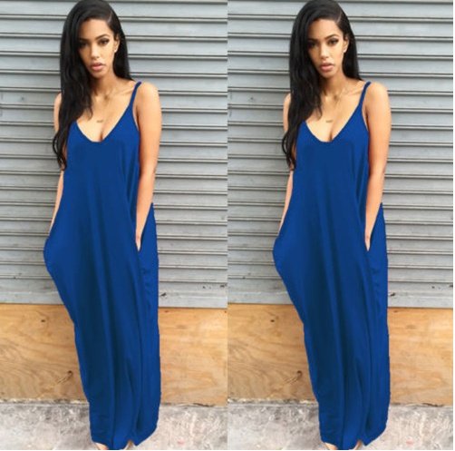 Women Summer Dress Casual Long Dresses Plus Size - Image 6