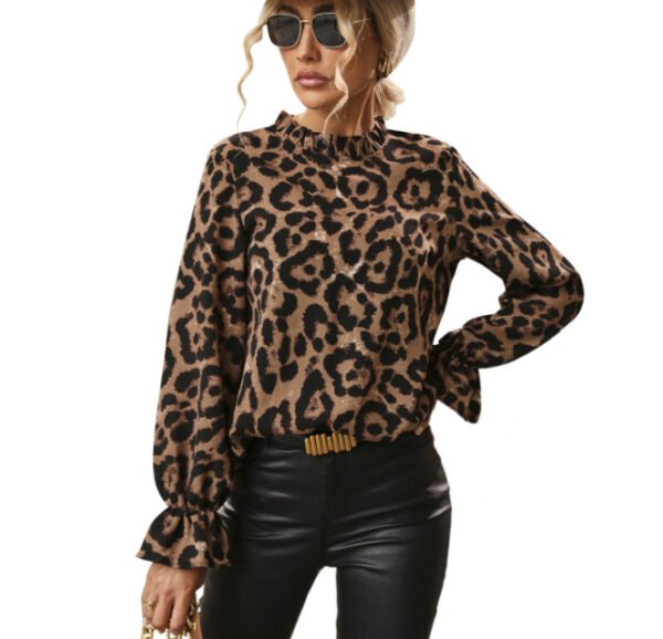 Women Sexy Leopard Print  Tops - Image 10