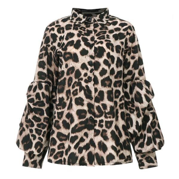 Women Sexy Leopard Print  Tops - Image 2