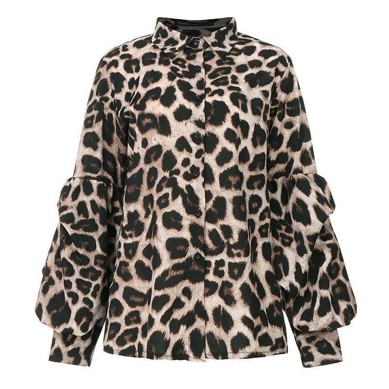 Women Sexy Leopard Print  Tops - Image 2