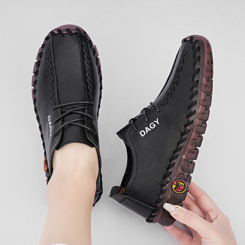 Women Loafers Shoes Soft Leather Flats - Image 9