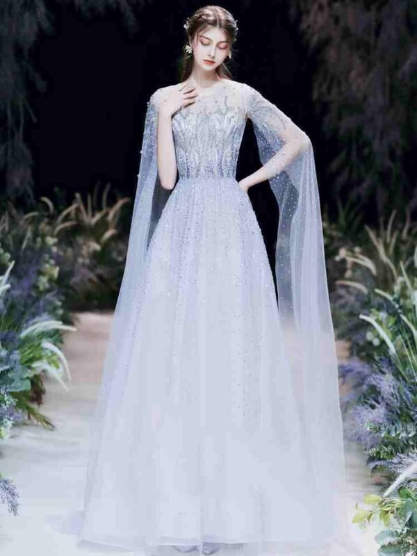 High-end  Evening Dress Light Luxury Niche Wedding Banquet Female - Image 2