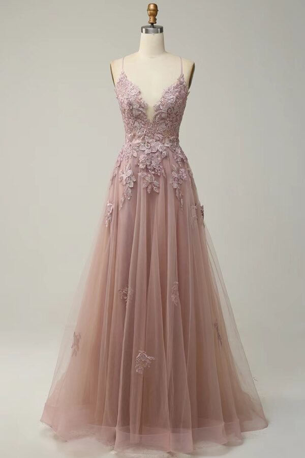 Women Evening Dresses Suspender Dance Dress Long - Image 7