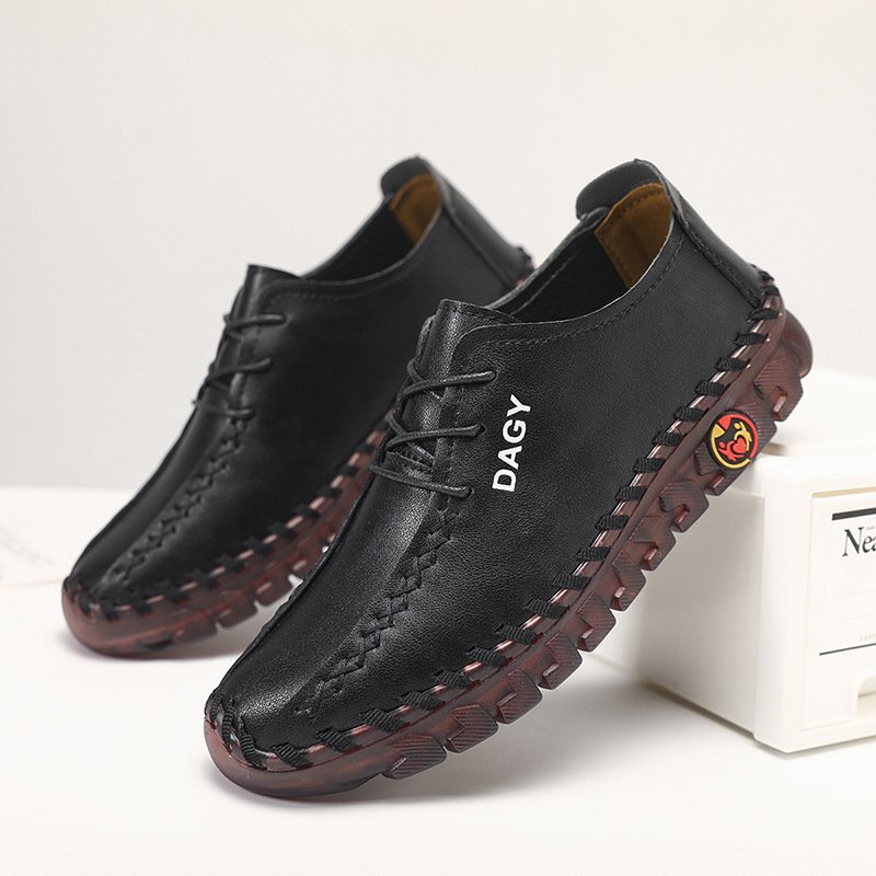 Women Loafers Shoes Soft Leather Flats - Image 3
