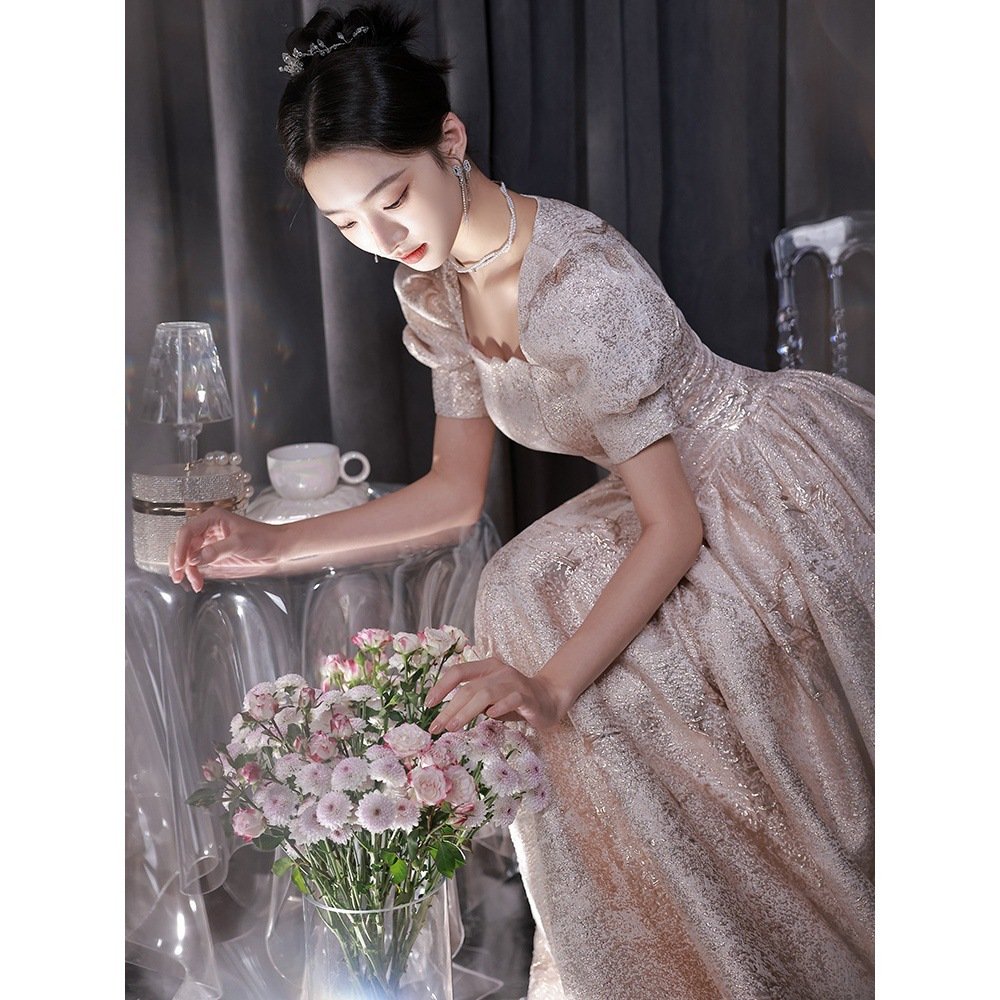 Women Evening Dresses Women Champagne - Image 3