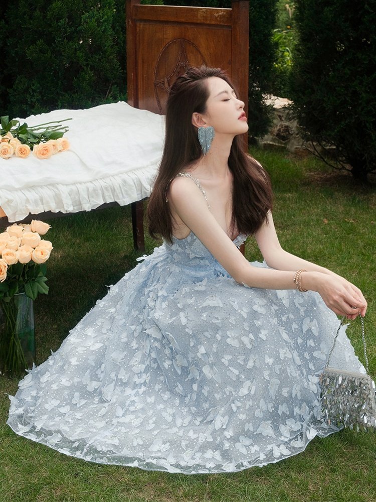 Women's Crystal Cocktail Dress - Image 4