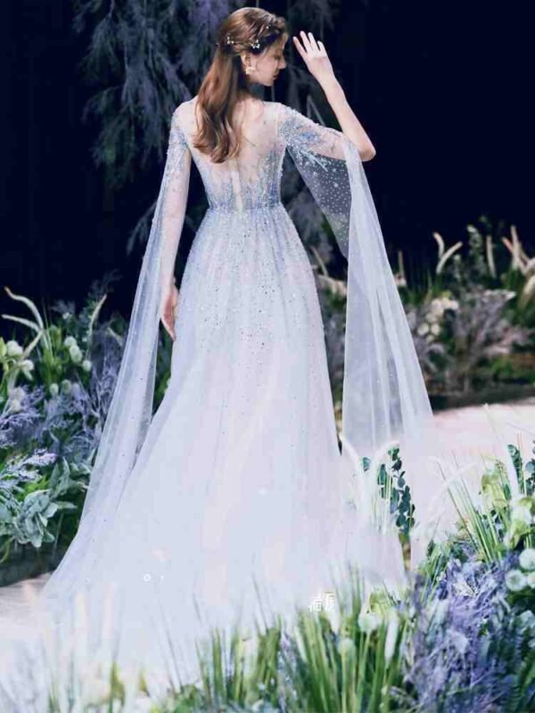 High-end  Evening Dress Light Luxury Niche Wedding Banquet Female - Image 6