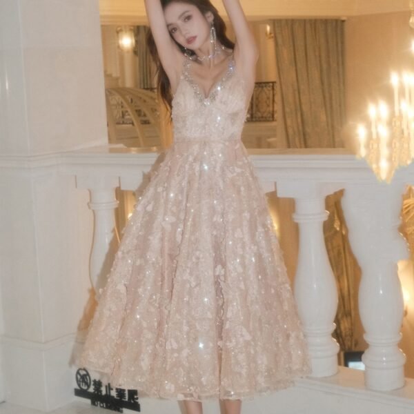 Women's Crystal Cocktail Dress