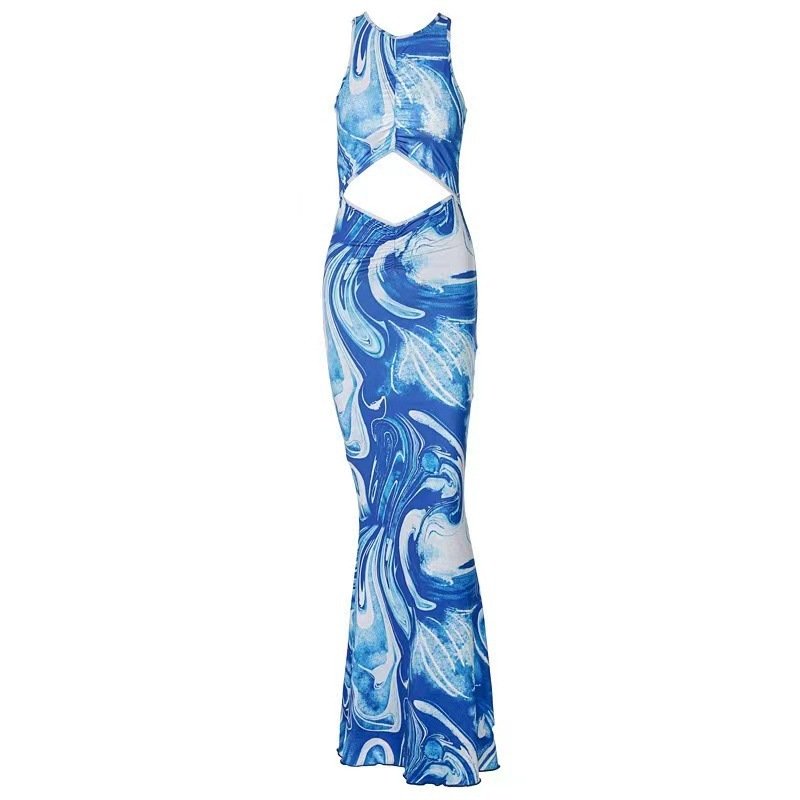 Beach Bodycon Dresses Women  Hollow Out Off Shoulder Backless - Image 3
