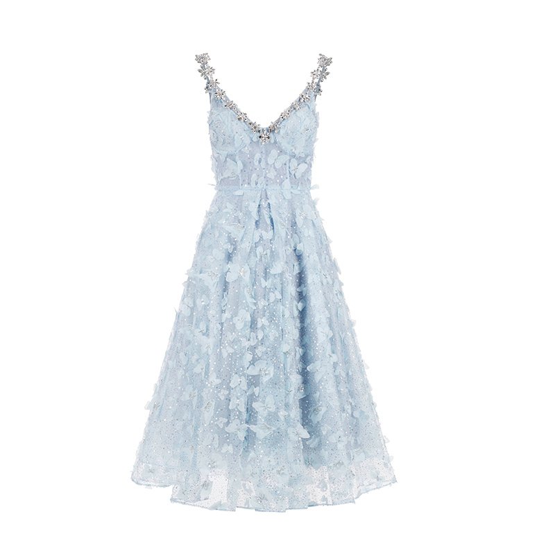 Women's Crystal Cocktail Dress - Image 3
