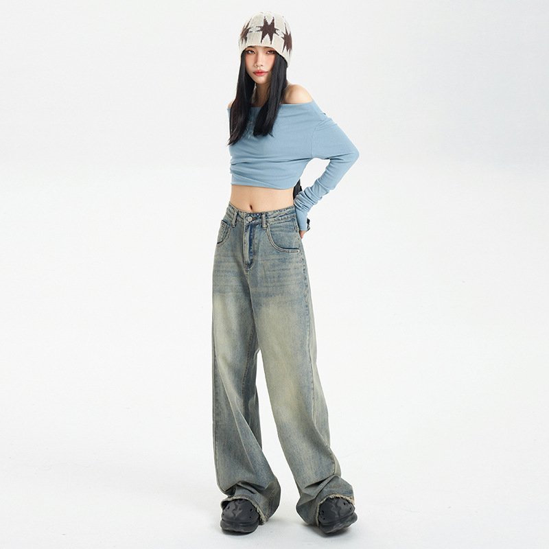 Fashion Personality American Worn Jeans Women - Image 4