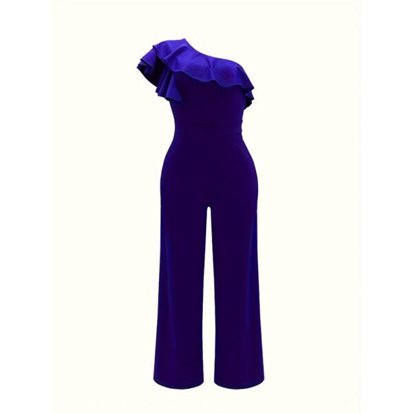 Women Summer Dressy Jumpsuits Sleeveless - Image 2