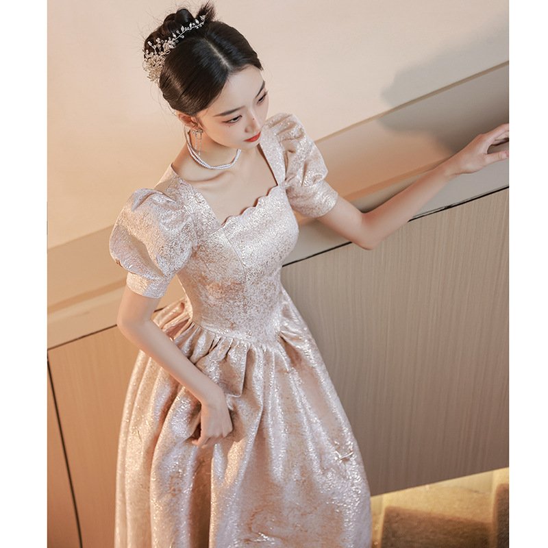 Women Evening Dresses Women Champagne - Image 9