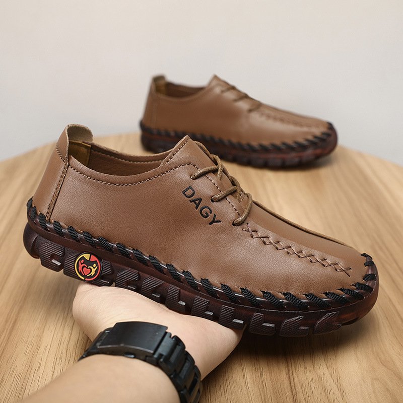 Women Loafers Shoes Soft Leather Flats - Image 7