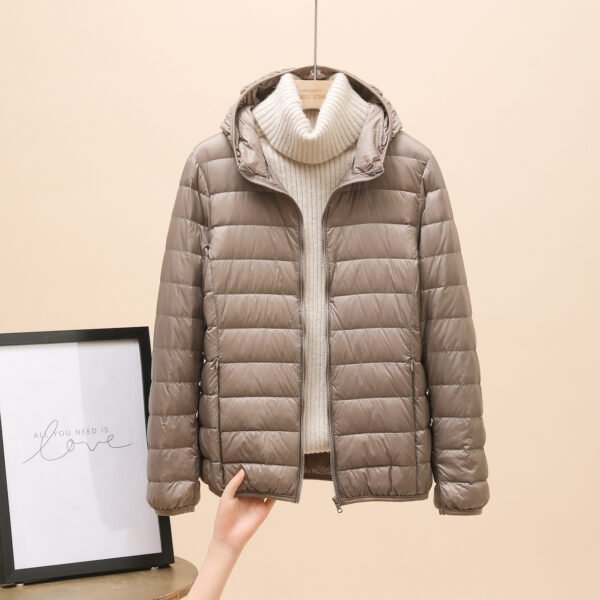 Down Jacket Women's Short Light And Thick - Image 6