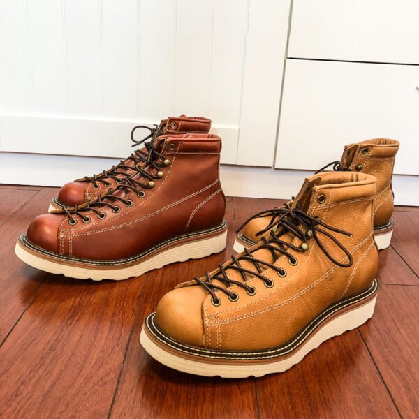 Retro Handmade Women  Boots - Image 6