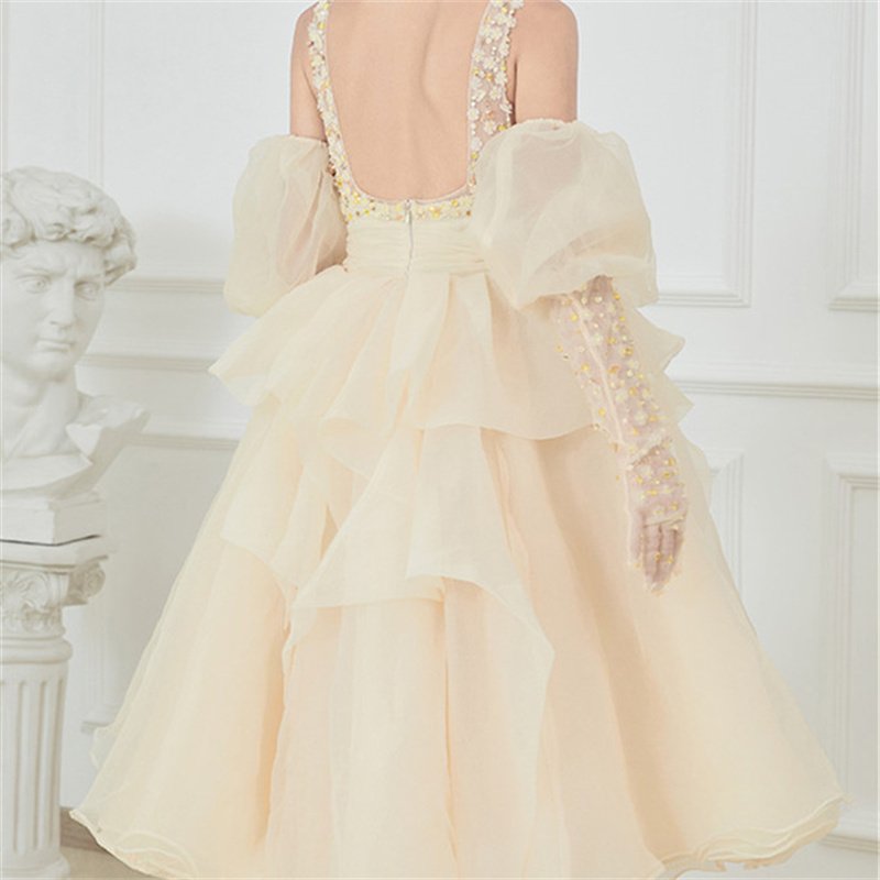 Women's Temperament Fashion Slim Puffy Dress - Image 4