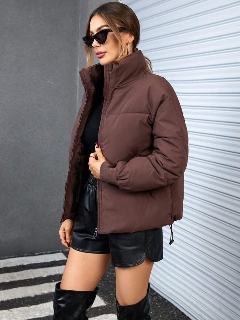 Women's Short Winter Cotton-padded Jacket Loose Thickened Cotton-padded Coat - Image 7