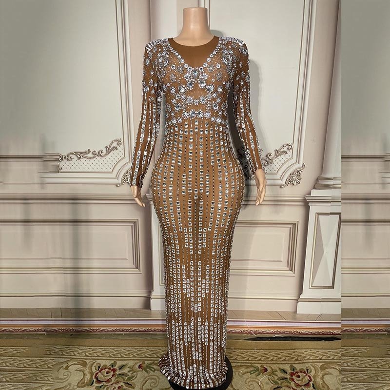 Shiny Diamond Sparkling Dress - Image 5