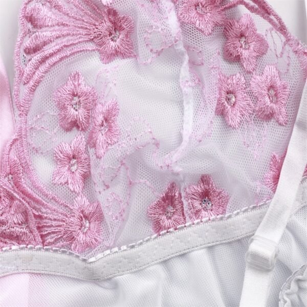 Sexy Lace Embroidery Sequin nightdress Women - Image 5