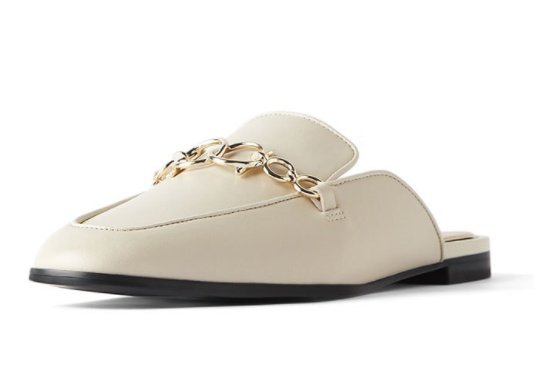 Leather Slippers Women Toe Flat Shoes Women - Image 4