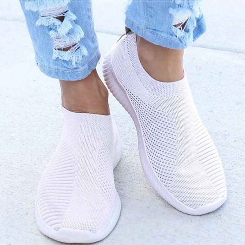 Flying Woven Flat-heeled Rubber Round Headgear Flat Shoes Women - Image 7