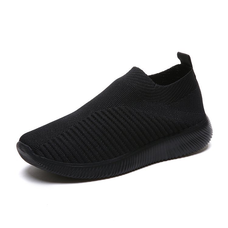 Flying Woven Flat-heeled Rubber Round Headgear Flat Shoes Women - Image 5