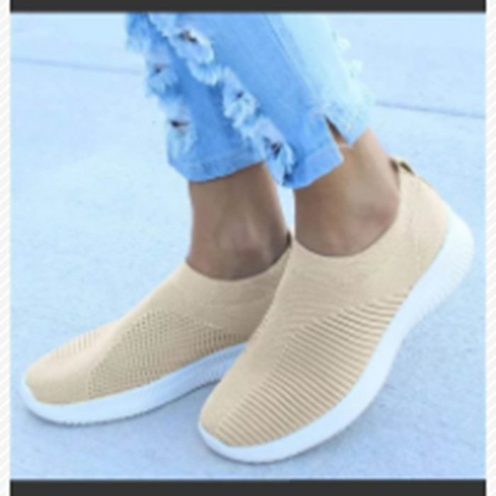 Flying Woven Flat-heeled Rubber Round Headgear Flat Shoes Women - Image 4