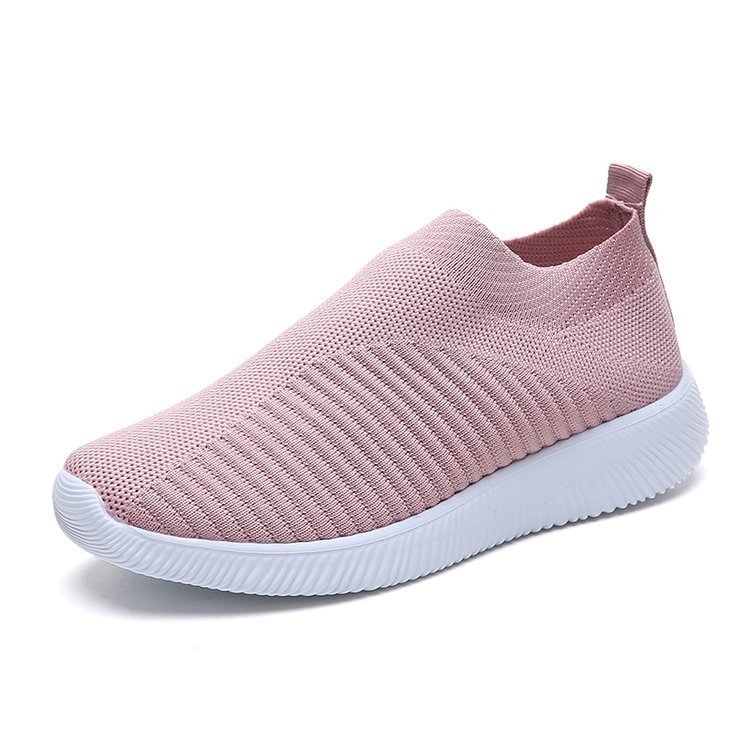 Flying Woven Flat-heeled Rubber Round Headgear Flat Shoes Women - Image 2
