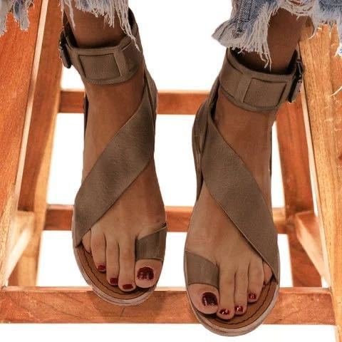 Sandals women flat Roman shoes