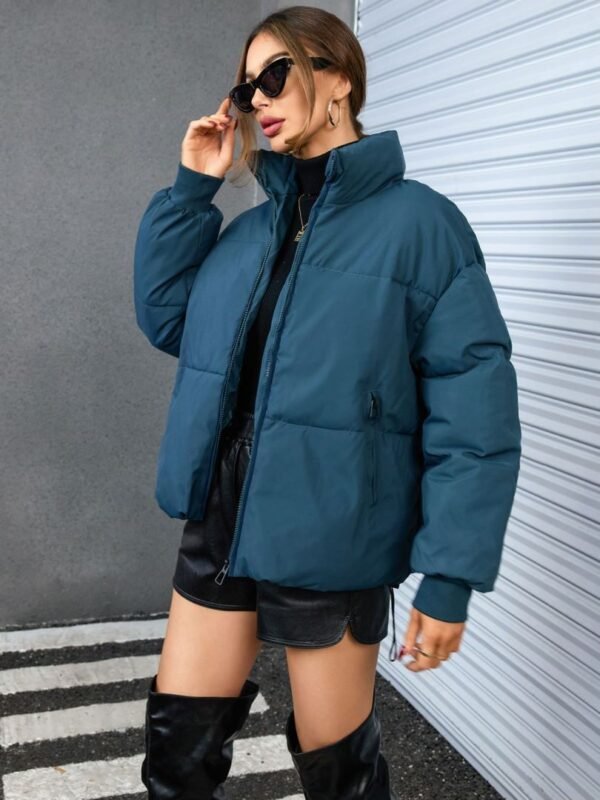 Women's Short Winter Cotton-padded Jacket Loose Thickened Cotton-padded Coat - Image 5