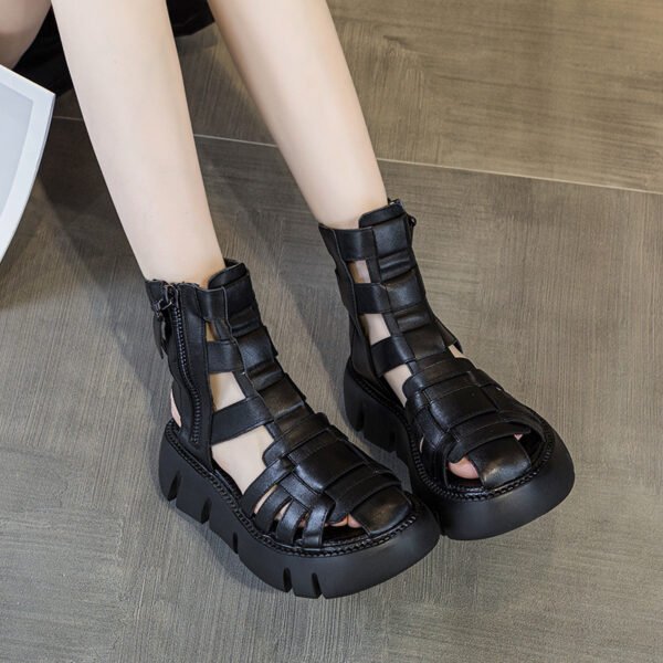 Mesh Martin Boots For Women Summer - Image 8