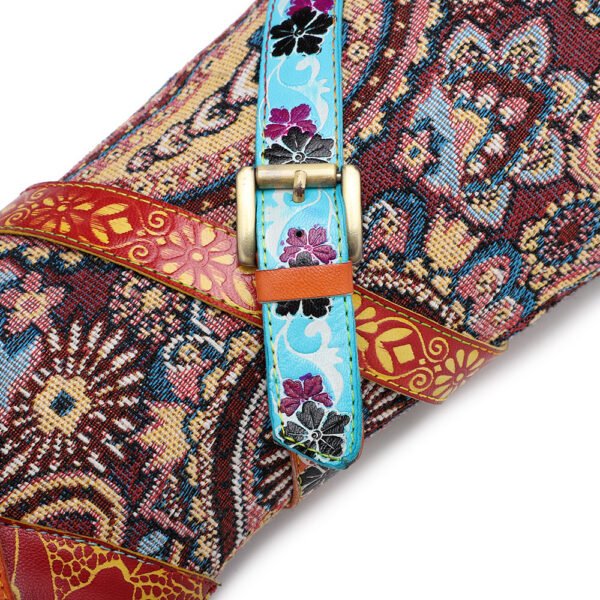 Large Size Retro Heavy Industry Printed Boots For Women - Image 4