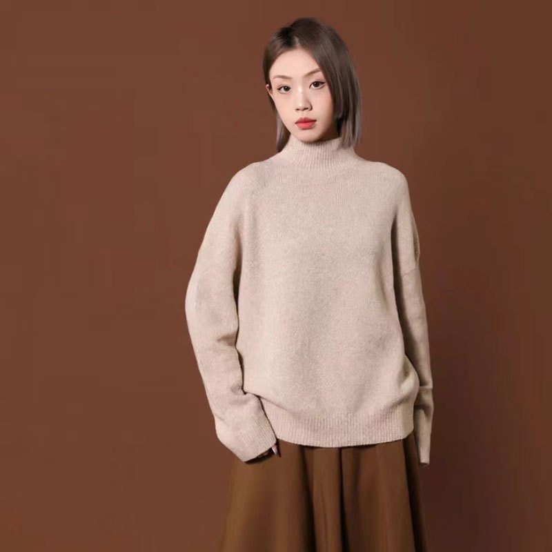 Idle Style Loose Long-sleeved Sweater - Image 9